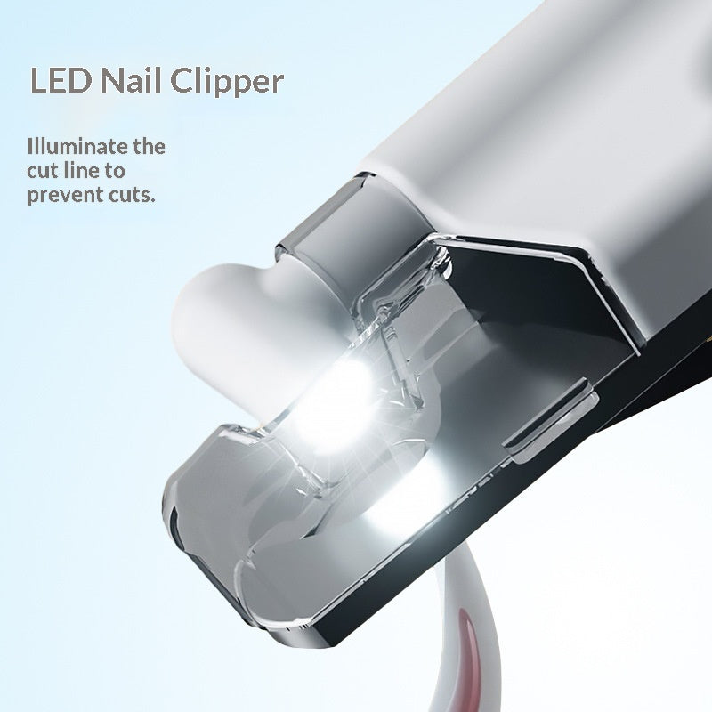 The Gentle Trim — LED Nail Clipper